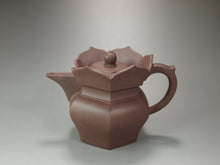 Load image into Gallery viewer, Fully Handmade Zini Monk's Hat Yixing Teapot 全手工原矿紫泥僧帽壶 500ml