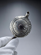 Load image into Gallery viewer, 999 Pure Silver Handmade Wabi-sabi Teapot 刹寂风银壶 165ml