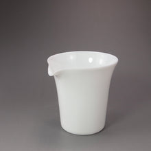 Load image into Gallery viewer, Wide Mouth Tianbaiyou Jingdezhen Porcelain Fair Cup 甜白釉陶瓷公道杯