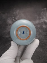 Load image into Gallery viewer, 100ml Azure Ruyao PinmingTeacup 汝窑天青品茗杯