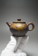 Load image into Gallery viewer, Wood Fired Rustic Nixing Teapot by Li Wenxin 李文新柴烧坭兴壶 105ml