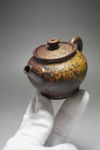 Load image into Gallery viewer, Wood Fired Rustic Nixing Teapot by Li Wenxin 李文新柴烧坭兴壶 105ml