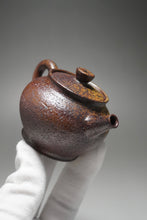 Load image into Gallery viewer, Wood Fired Rustic Nixing Teapot by Li Wenxin 李文新柴烧坭兴壶 105ml