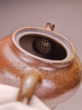 Load image into Gallery viewer, Wood Fired Wide Spout Nixing Teapot by Li Wenxin 李文新柴烧坭兴壶 105ml