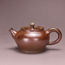 Load image into Gallery viewer, Wood Fired Wide Spout Nixing Teapot by Li Wenxin 李文新柴烧坭兴壶 105ml
