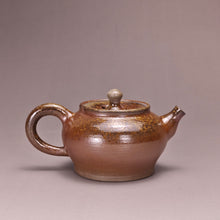 Load image into Gallery viewer, Wood Fired Wide Spout Nixing Teapot by Li Wenxin 李文新柴烧坭兴壶 105ml