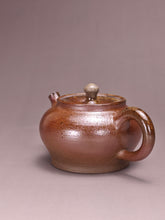 Load image into Gallery viewer, Wood Fired Wide Spout Nixing Teapot by Li Wenxin 李文新柴烧坭兴壶 105ml
