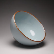 Load image into Gallery viewer, 105ml Royal Jade Ruyao Tasting Teacup 汝窑御青品雅杯