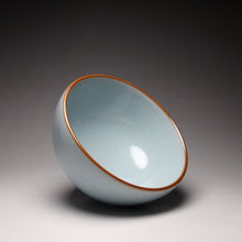 Load image into Gallery viewer, 105ml Royal Jade Ruyao Tasting Teacup 汝窑御青品雅杯