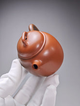 Load image into Gallery viewer, 106ml Egg Nixing Teapot with Yaobian by Li Wenxin 李文新泥兴阴阳蛋壶