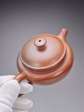 Load image into Gallery viewer, 107ml Fanggu Nixing Teapot with Yaobian by Li Wenxin 李文新泥兴阴阳仿古壶