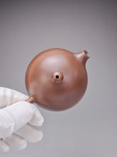 Load image into Gallery viewer, 109ml Puffy Lid Dragon Egg Nixing Teapot by Li Wenxin 李文新坭兴小龙蛋