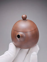 Load image into Gallery viewer, 109ml Puffy Lid Dragon Egg Nixing Teapot by Li Wenxin 李文新坭兴小龙蛋