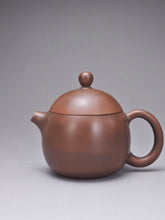 Load image into Gallery viewer, 109ml Puffy Lid Dragon Egg Nixing Teapot by Li Wenxin 李文新坭兴小龙蛋
