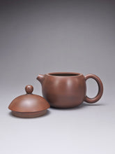 Load image into Gallery viewer, 109ml Puffy Lid Dragon Egg Nixing Teapot by Li Wenxin 李文新坭兴小龙蛋