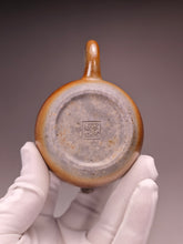 Load image into Gallery viewer, Wood Fired Tall Xishi Nixing Teapot by Li Wenxin 李文新柴烧坭兴高西施壶 125ml