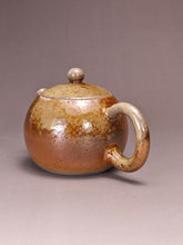 Load image into Gallery viewer, Wood Fired Tall Xishi Nixing Teapot by Li Wenxin 李文新柴烧坭兴高西施壶 125ml