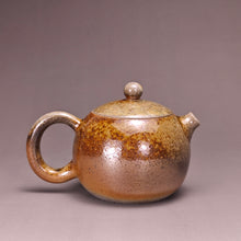 Load image into Gallery viewer, Wood Fired Tall Xishi Nixing Teapot by Li Wenxin 李文新柴烧坭兴高西施壶 125ml