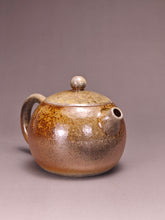 Load image into Gallery viewer, Wood Fired Tall Xishi Nixing Teapot by Li Wenxin 李文新柴烧坭兴高西施壶 125ml