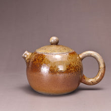 Load image into Gallery viewer, Wood Fired Tall Xishi Nixing Teapot by Li Wenxin 李文新柴烧坭兴高西施壶 125ml