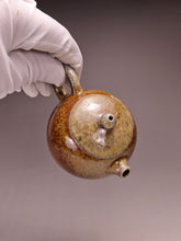 Load image into Gallery viewer, Wood Fired Tall Xishi Nixing Teapot by Li Wenxin 李文新柴烧坭兴高西施壶 125ml