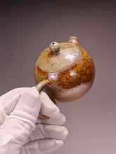 Load image into Gallery viewer, Wood Fired Tall Xishi Nixing Teapot by Li Wenxin 李文新柴烧坭兴高西施壶 125ml
