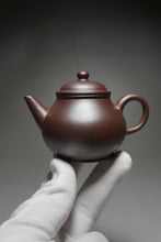 Load image into Gallery viewer, Raw Wood Fired Lao Zini Bale Shuiping Yixing Teapot 老紫泥生胚柴烧芭乐水平 110ml