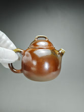 Load image into Gallery viewer, Wood Fired Egg Nixing Teapot Wenxin 李文新柴烧蛋壶 110ml