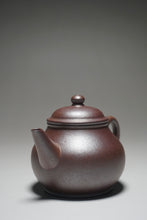 Load image into Gallery viewer, Raw Wood Fired Lao Zini Bale Shuiping Yixing Teapot 老紫泥生胚柴烧芭乐水平 110ml