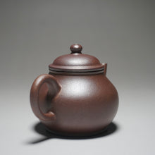 Load image into Gallery viewer, Raw Wood Fired Lao Zini Bale Shuiping Yixing Teapot 老紫泥生胚柴烧芭乐水平 110ml