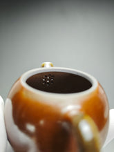 Load image into Gallery viewer, Wood Fired Egg Nixing Teapot Wenxin 李文新柴烧蛋壶 110ml