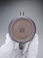 Load image into Gallery viewer, Wood Fired Wide Julunzhu Nixing Teapot by Li Wenxin 李文新柴烧巨轮珠 110ml