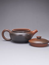 Load image into Gallery viewer, 114ml Fanggu Nixing Teapot with Yaobian by Li Wenxin 李文新坭兴阴阳仿古壶