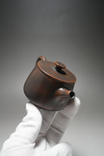Load image into Gallery viewer, 115ml Hanwa Dark Nixing Teapot by Li Wenxin 李文新坭兴汉瓦 (深)