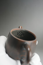 Load image into Gallery viewer, 115ml Hanwa Dark Nixing Teapot by Li Wenxin 李文新坭兴汉瓦 (深)