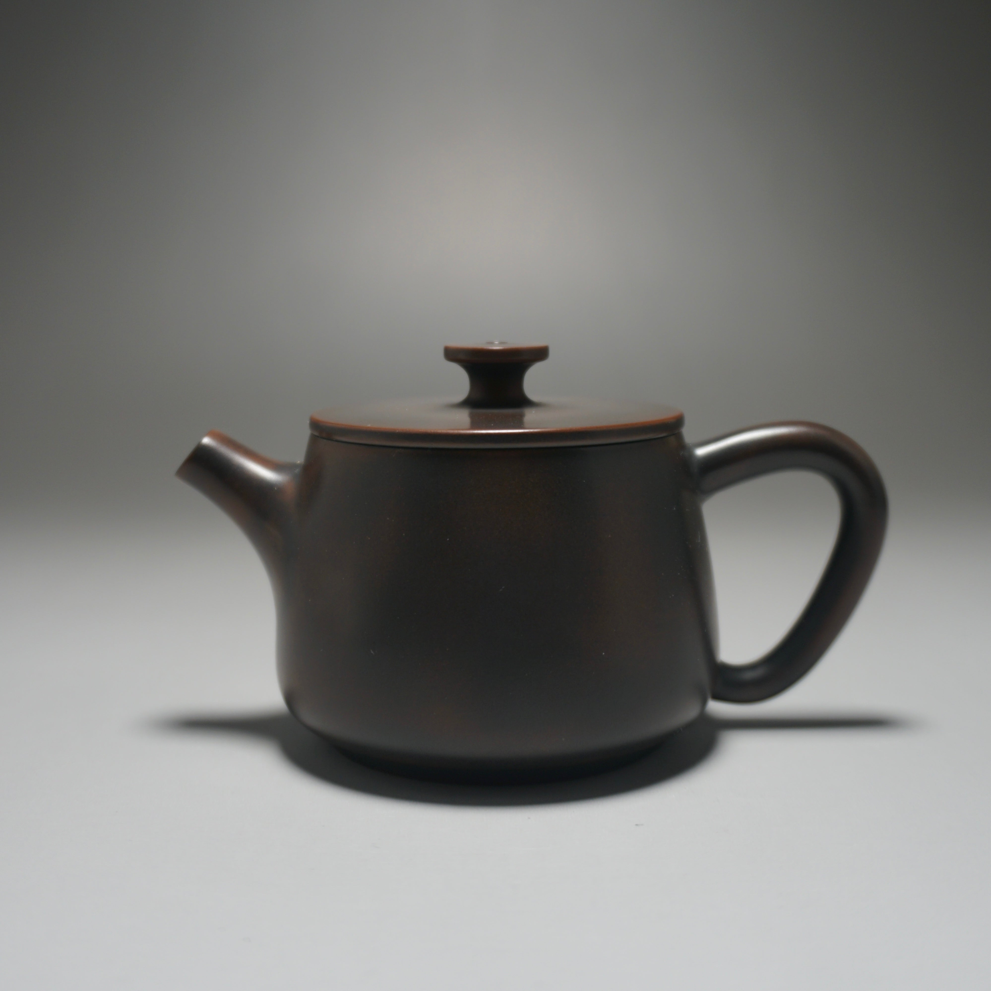 115ml Hanwa Dark Nixing Teapot by Li Wenxin 李文新坭兴汉瓦 (深