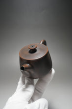Load image into Gallery viewer, 115ml Hanwa Dark Nixing Teapot by Li Wenxin 李文新坭兴汉瓦 (深)