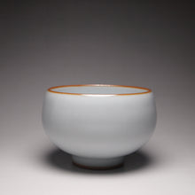 Load image into Gallery viewer, 115ml Moon White Ruyao Miaoyu Teacup 月白汝窑妙玉杯