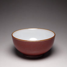 Load image into Gallery viewer, Red Ruyao Pinming Teacup 汝窑霁红品茗杯 115ml
