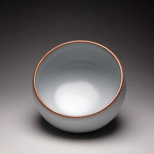 Load image into Gallery viewer, 115ml Moon White Ruyao Miaoyu Teacup 月白汝窑妙玉杯