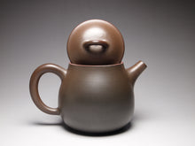 Load image into Gallery viewer, 120ml Red-Brown Oval Nixing Teapot by Li Wenxin 李文新泥兴壶