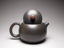 Load image into Gallery viewer, 120ml Red Knob Xishi Nixing Teapot by Li Wenxin 李文新坭兴西施壶