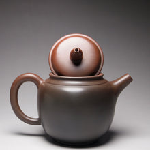 Load image into Gallery viewer, 120ml Tall Fanggu Nixing Teapot with Yaobian by Li Wenxin 李文新泥兴阴阳仿古壶