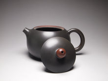 Load image into Gallery viewer, 120ml Red Knob Xishi Nixing Teapot by Li Wenxin 李文新坭兴西施壶