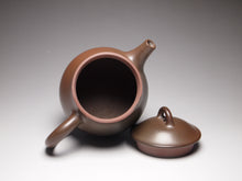 Load image into Gallery viewer, 120ml Red-Brown Oval Nixing Teapot by Li Wenxin 李文新泥兴壶