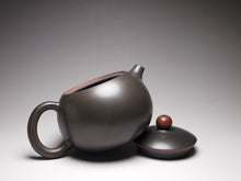 Load image into Gallery viewer, 120ml Red Knob Xishi Nixing Teapot by Li Wenxin 李文新坭兴西施壶
