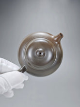 Load image into Gallery viewer, 120ml Fanggu Nixing Teapot with Yaobian by Li Wenxin 李文新泥兴阴阳仿古壶
