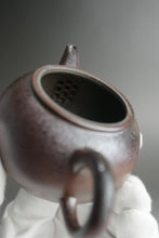 Load image into Gallery viewer, Wood Fired Handpicked TianQingNi Shuiping Yixing Teapot 柴烧天青泥水平壶 120ml