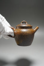 Load image into Gallery viewer, Wood Fired Julunzhu Nixing Teapot by Li Wenxin 李文新柴烧坭兴壶 120ml