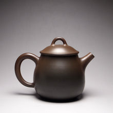 Load image into Gallery viewer, 120ml Red-Brown Oval Nixing Teapot by Li Wenxin 李文新泥兴壶